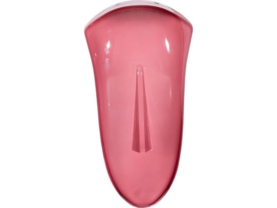 Cycladic Pink Convex Glass Wall Art