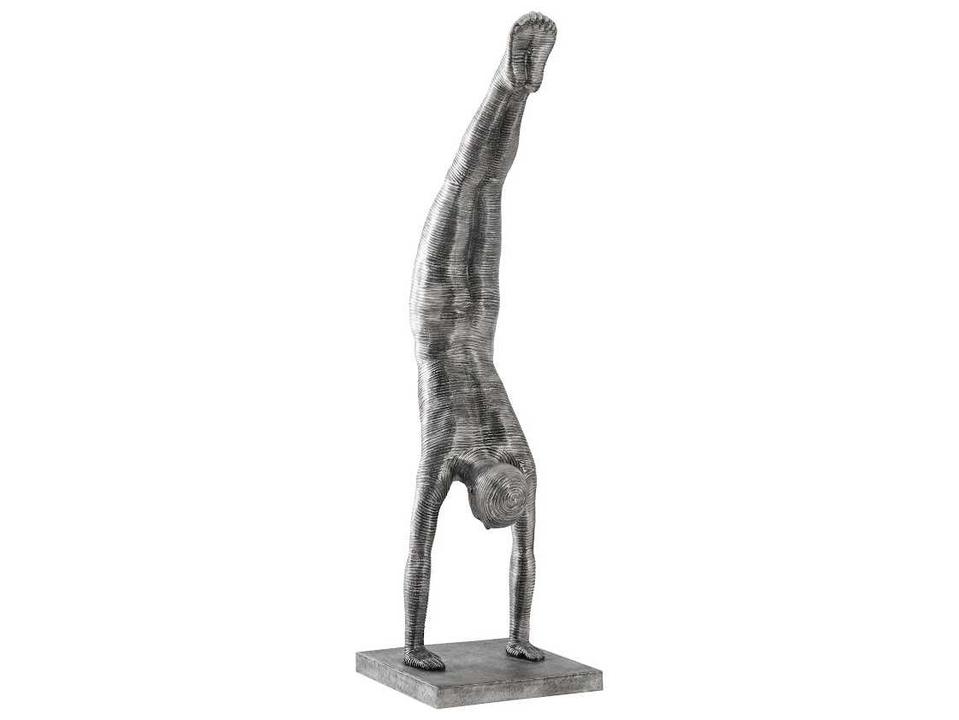 Flow Aluminum Sculpture Tall Modern Floor Decor