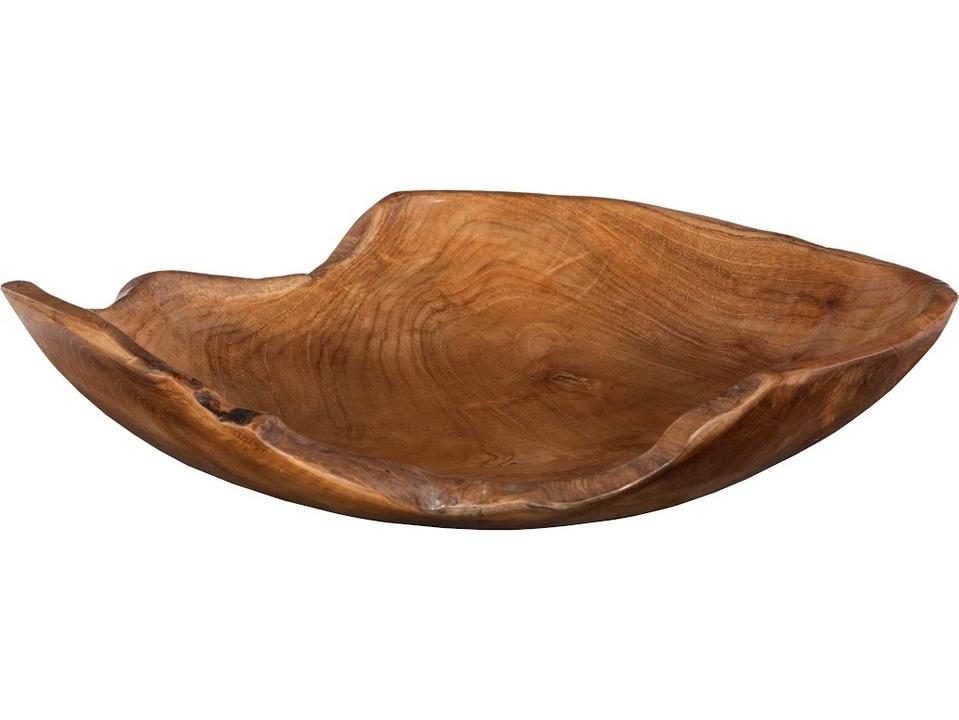 Natural Teak Decorative Plate