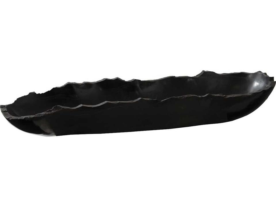 Black Decorative Plate