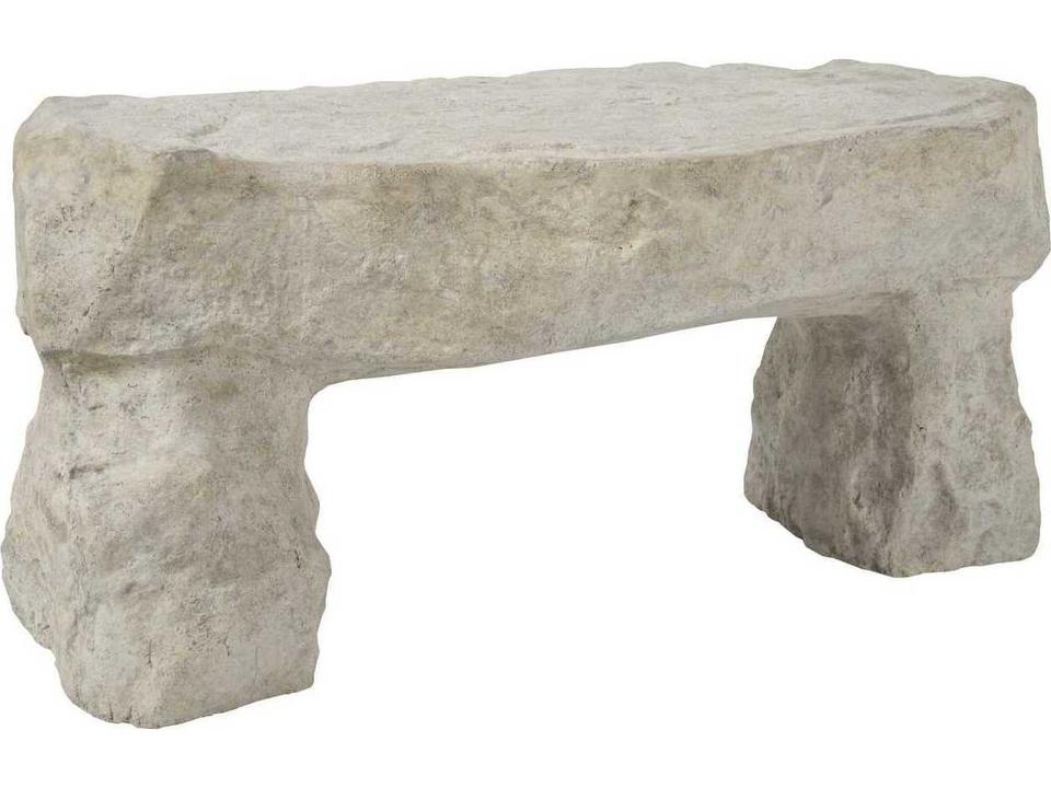 Cast Stone Bench in Roman Stone Finish