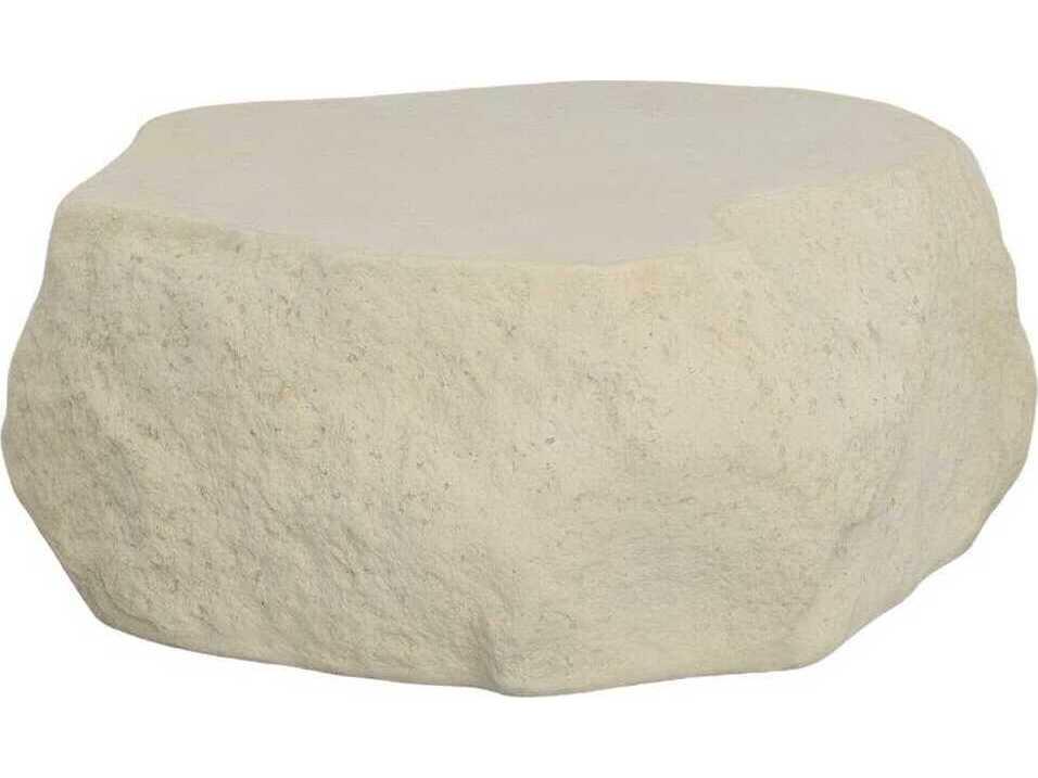 Quarry Small Coffee Table in Roman Stone Off White