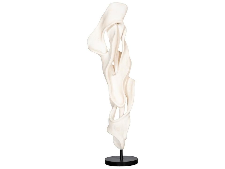 Cast Dancing Sculpture in Faux Bleached Finish