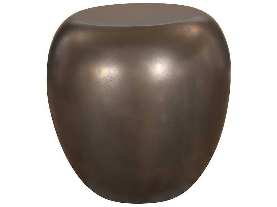 Stone Bronze End Table