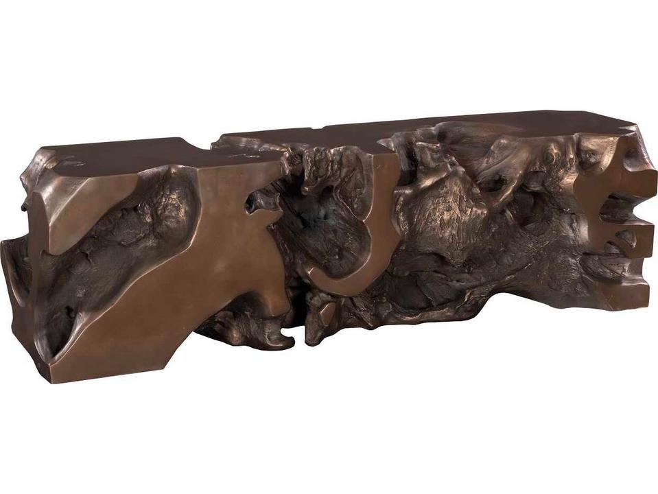 Flow Bronze Accent Bench