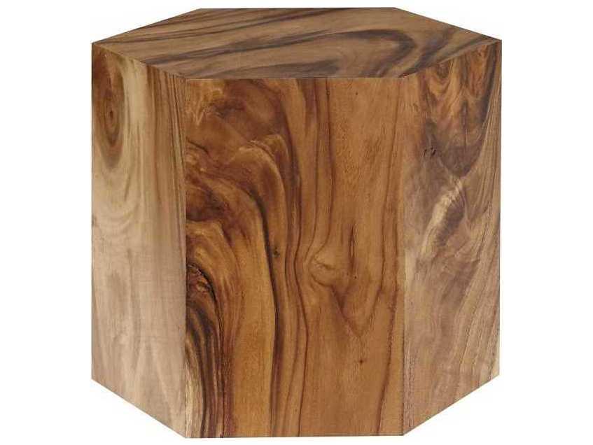 Honeycomb Small Chamcha Wood End Table