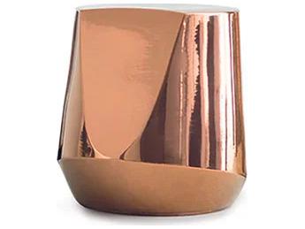 Haik Geometric Coffee Table in Bronze Ceramic