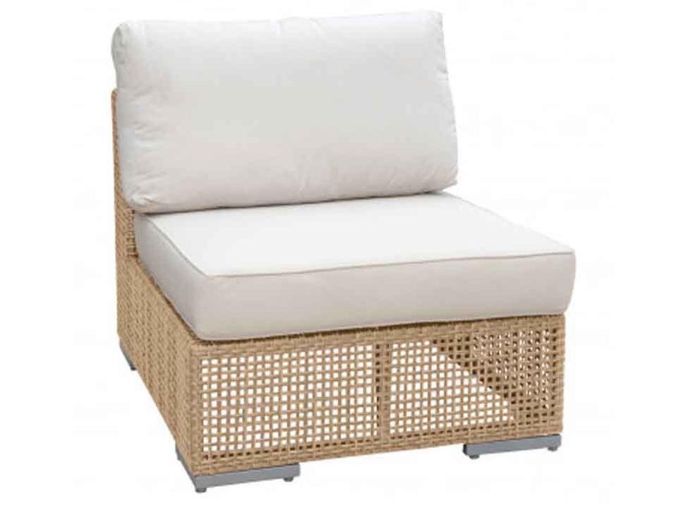 Austin Outdoor Modular Lounge Chair with All-Weather Wicker