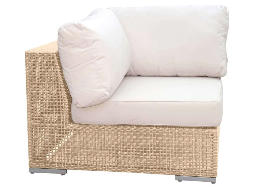 Austin Outdoor Modular Corner Lounge Chair with Cushions