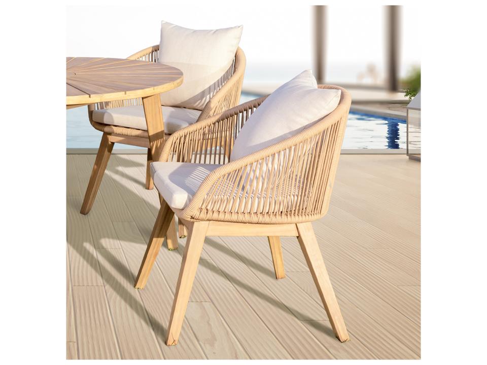 Set of 2 Cabo Dining Armchairs