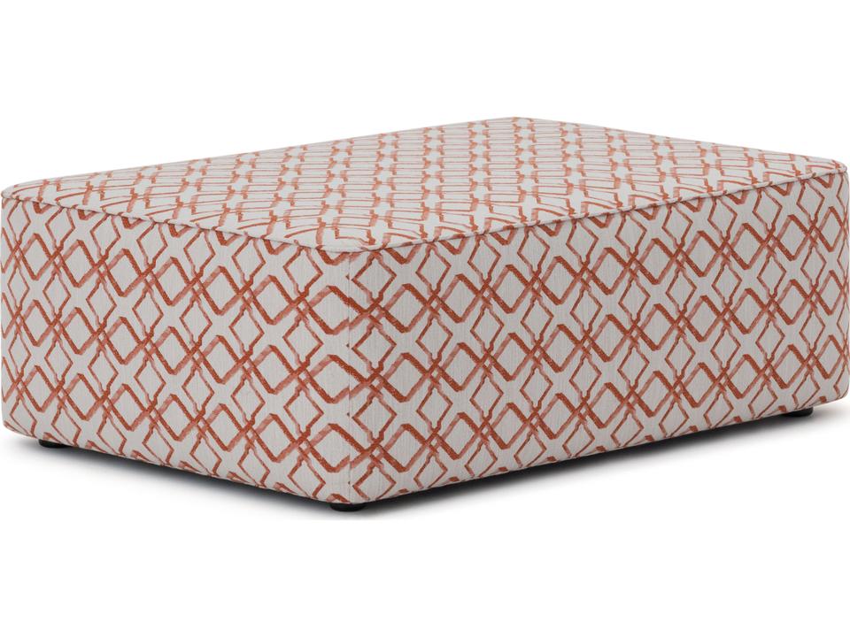Mingle Large Rectangle Ottoman Customizable