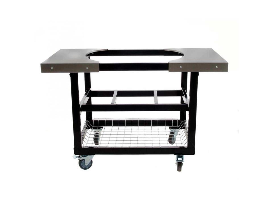 Primo Oval JR 200 Cart with Stainless Steel Side Shelves