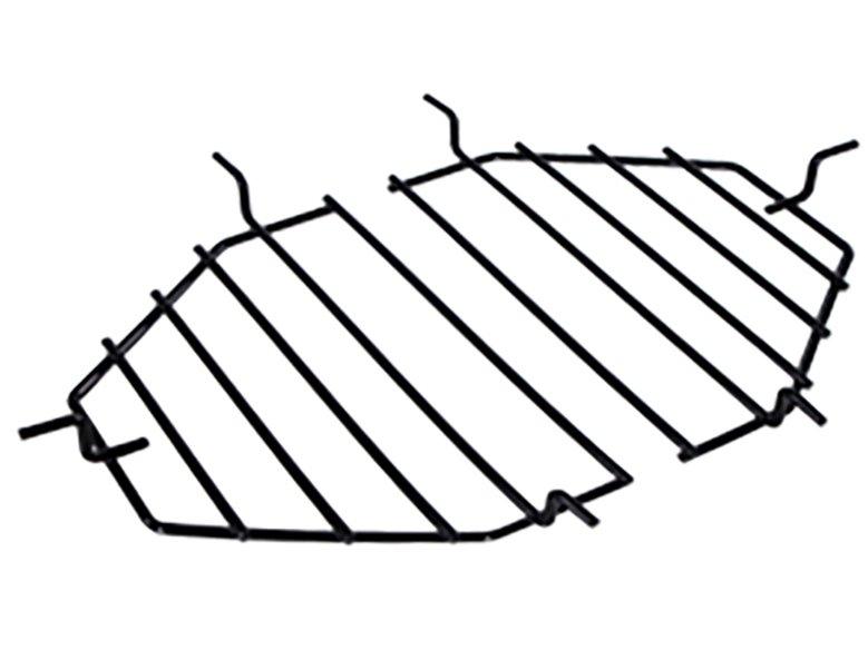 Primo Two Piece Heat Deflector Rack Drip Pan Rack for Oval XL 400