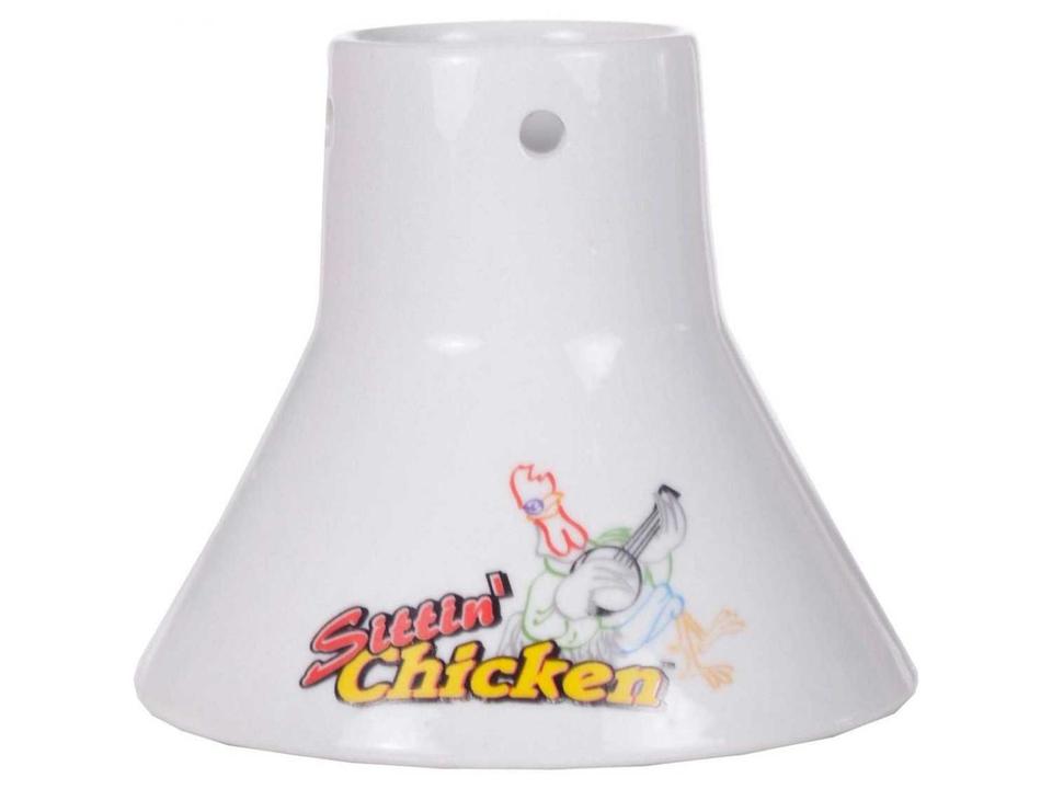 Primo Ceramic Chicken Sitter for Kamado Grills with Infusion Chamber