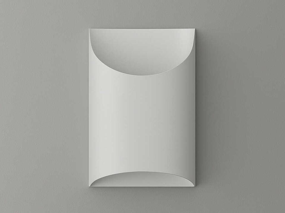 Aprile Fatty 1-Light Matt White Wall Sconce
