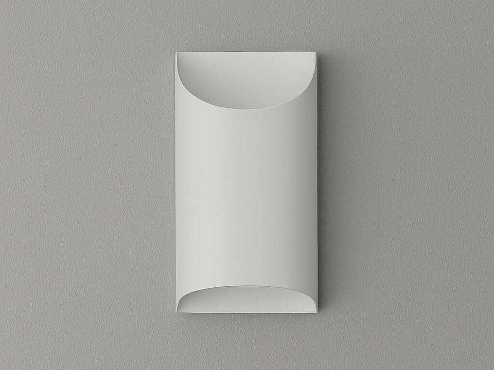 Aprile Small 1-Light Matt White Wall Sconce