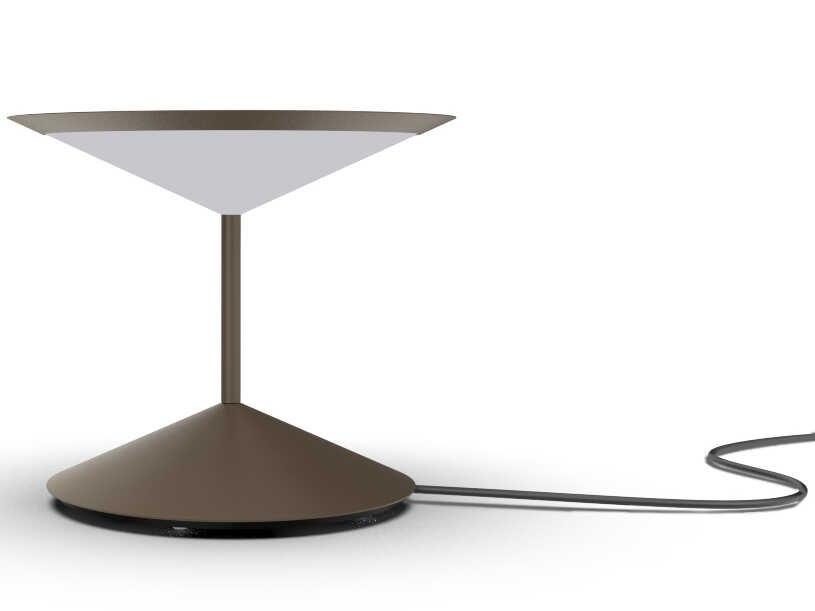 Narciso Portable LED Table Lamp in Matte Bronze