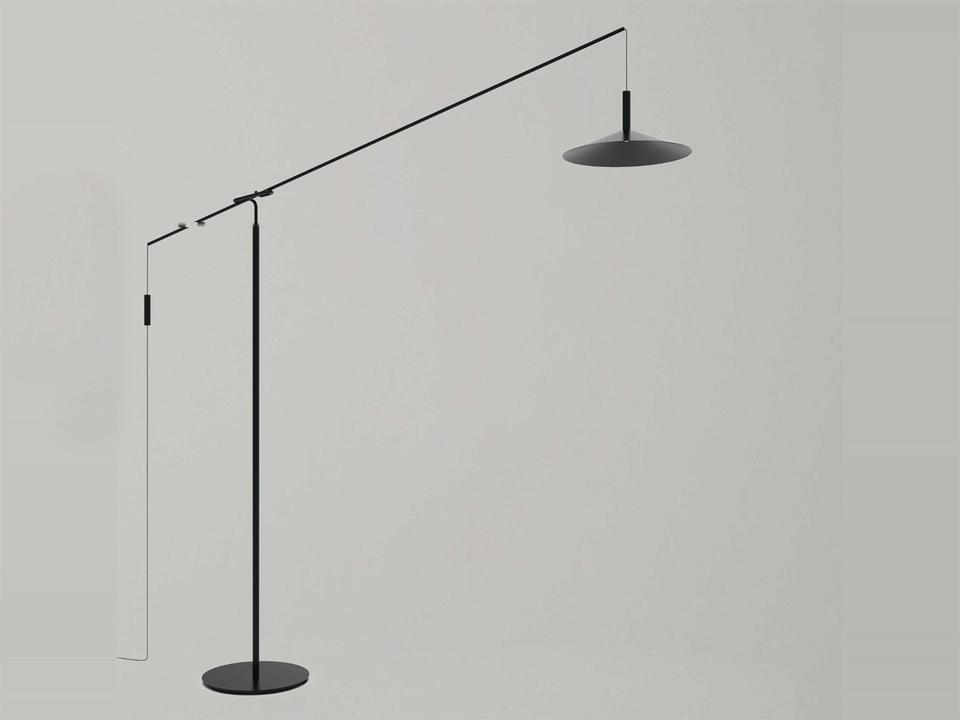 Altura Floor Lamp Matt Black Integrated LED Adjustable
