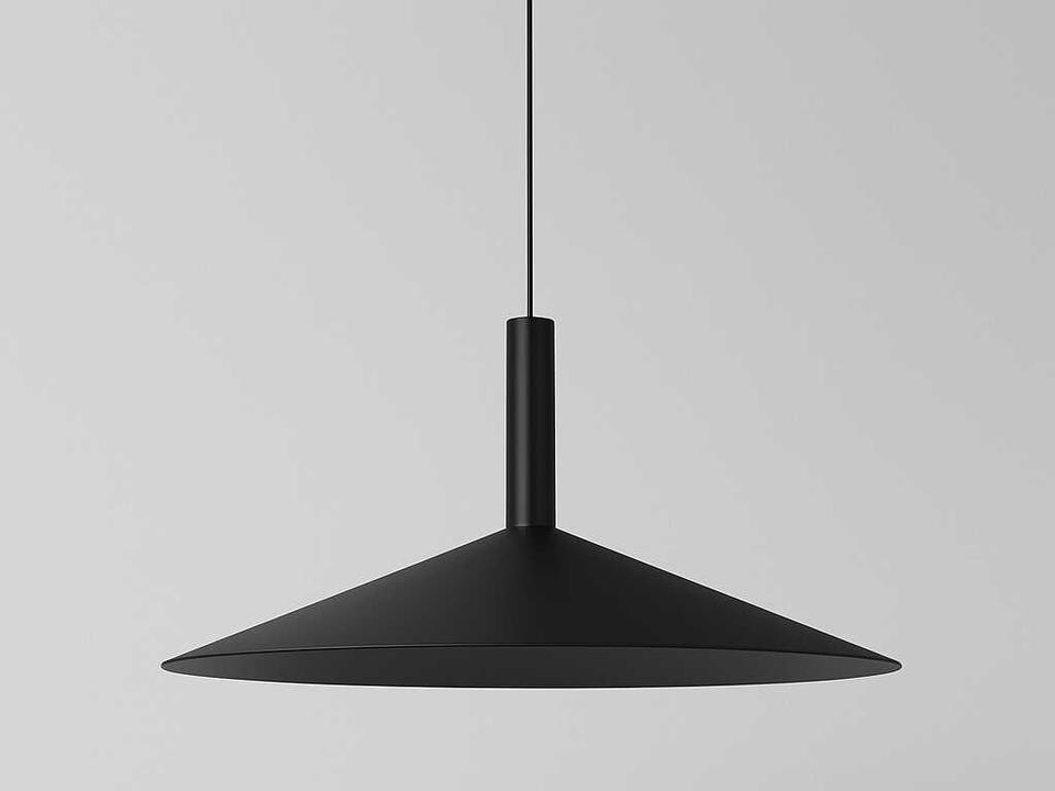 Altura 1-Light LED Pendant Light in Matte Black