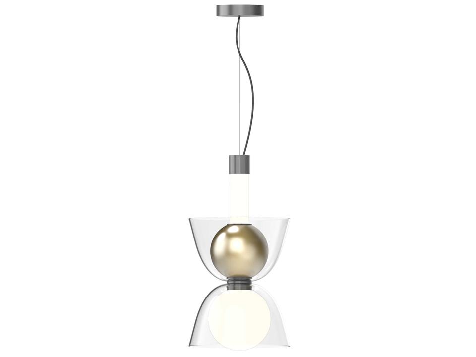 Gems S1D30A LED Mini Pendant in Warm Neutral Clear Glass