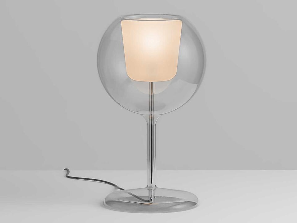 Glo Transparent Clear Table Lamp