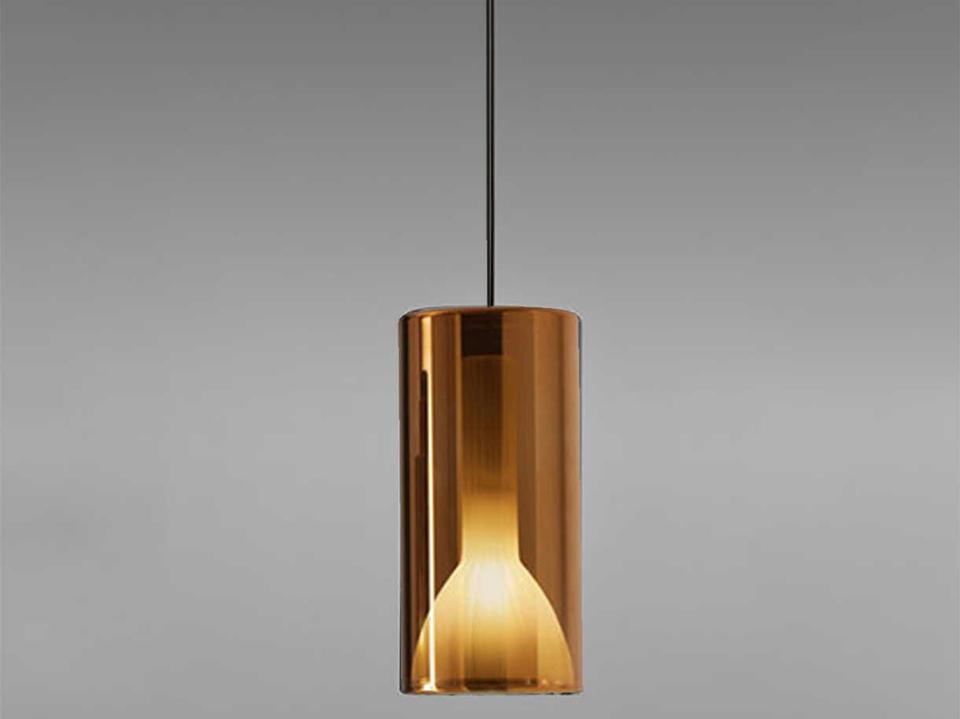 Lit Glass Pendant Light Contemporary Italian Design