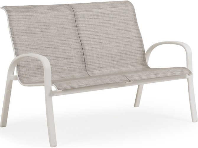 Sandoval Aluminum Sling Outdoor Loveseat
