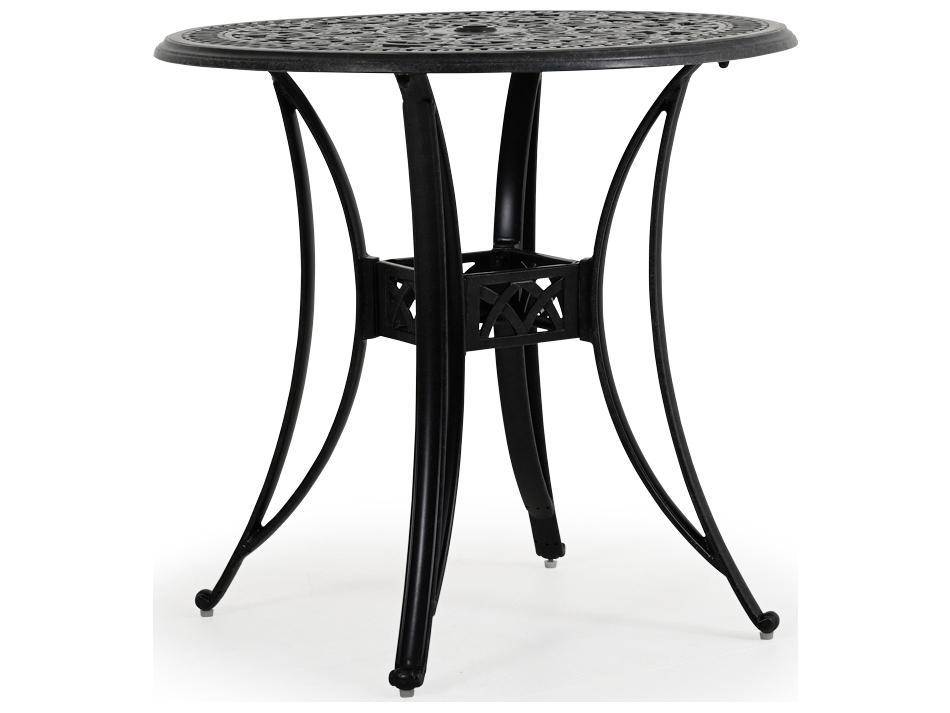 Dauphine 36-Inch Round Outdoor Cast Aluminum Counter Table