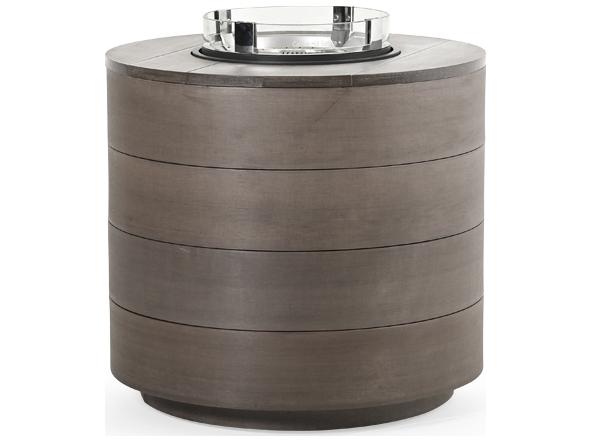 Miramar PoliSoul Round Fire Pit Table
