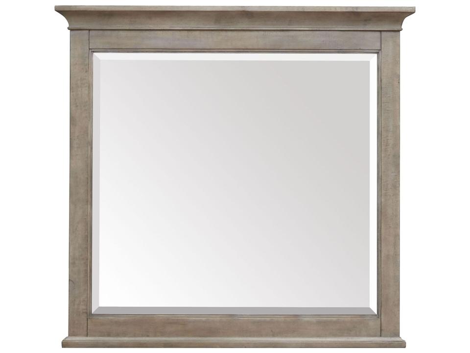 Paxton Place Dovetail Grey Dresser Mirror Landscape