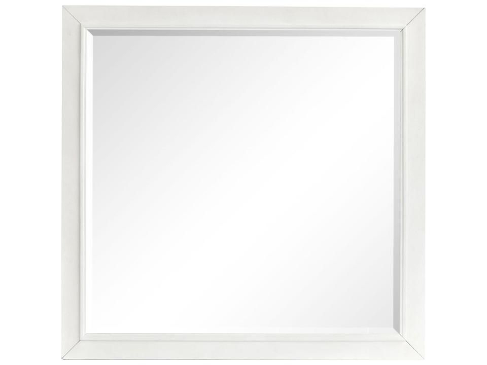 Charleston White Dove Dresser Mirror Landscape