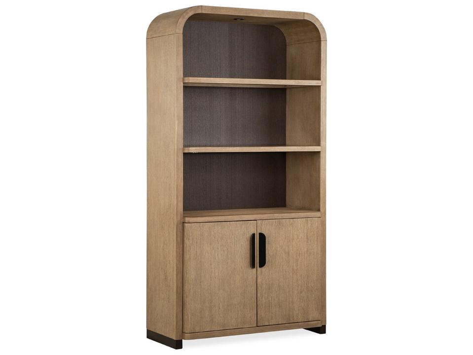 Tristan Natural Wood Swiss Coffee Display Cabinet