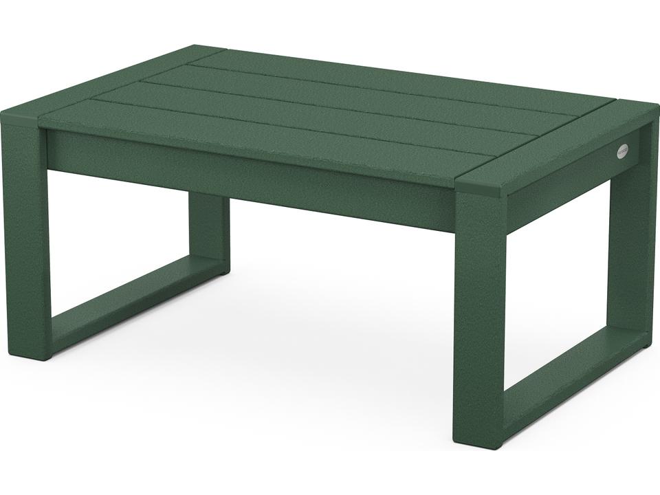 Edge Recycled Plastic Rectangular Coffee Table
