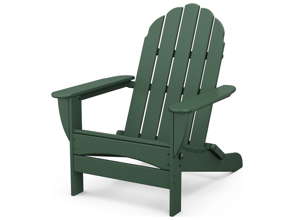 POLYWOOD Classic Oversized Folding Adirondack Chair