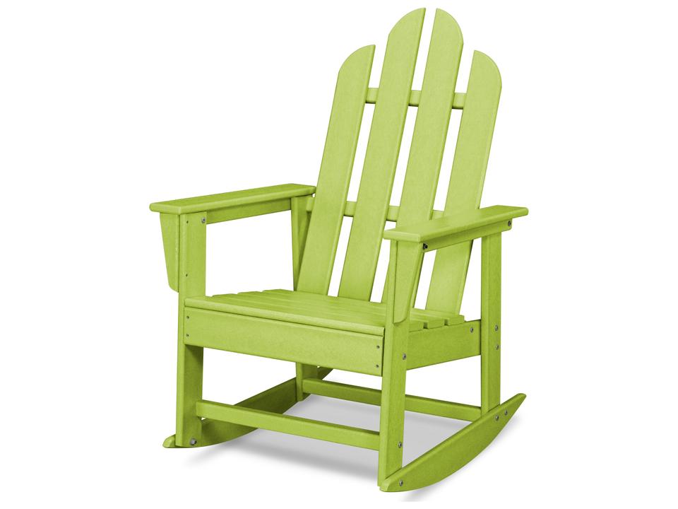 POLYWOOD Long Island All-Weather Recycled Plastic Rocking Chair