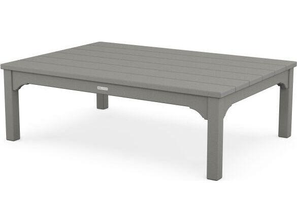 Martha Stewart Chinoiserie POLYWOOD Coffee Table in Slate Grey