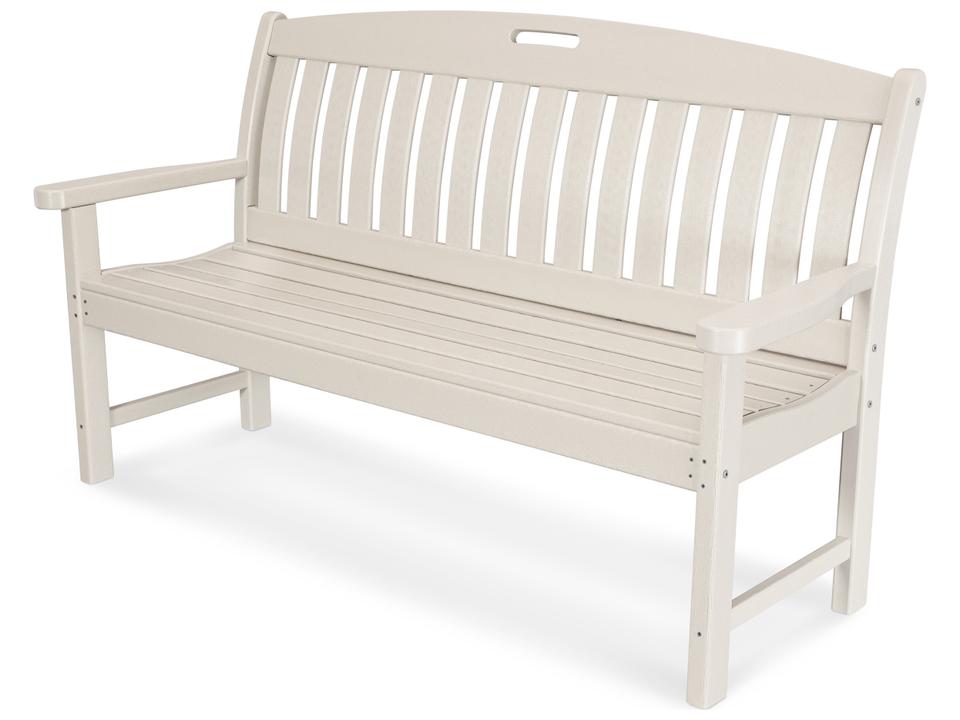 POLYWOOD Nautical 60-Inch 3-Person Outdoor Bench in Various Colors