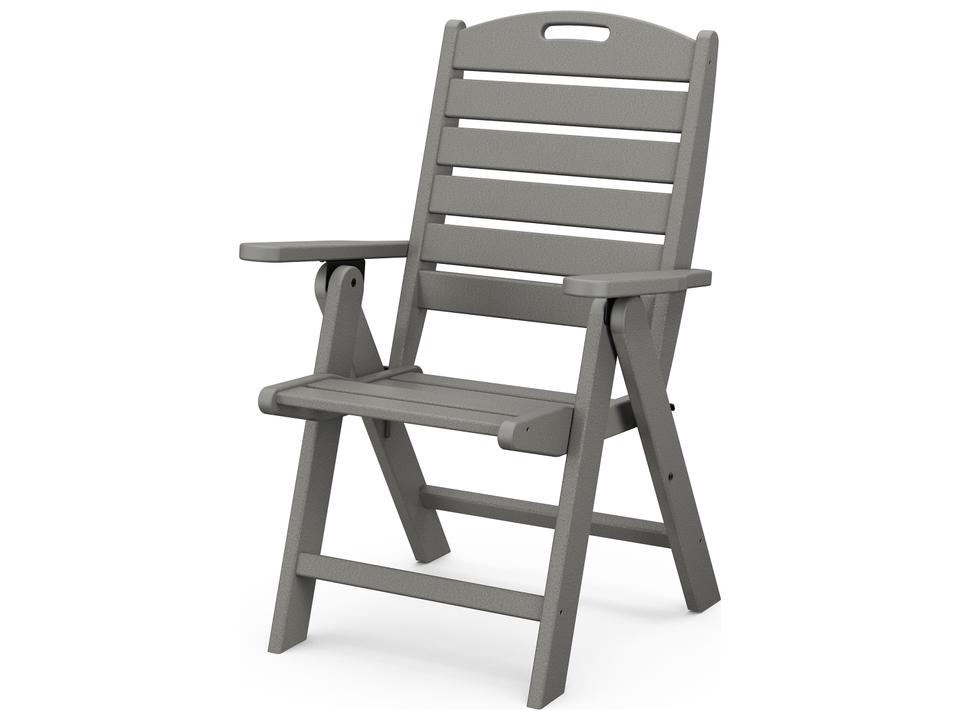 Nautical Highback Lounge Chair Seat Replacement Cushion