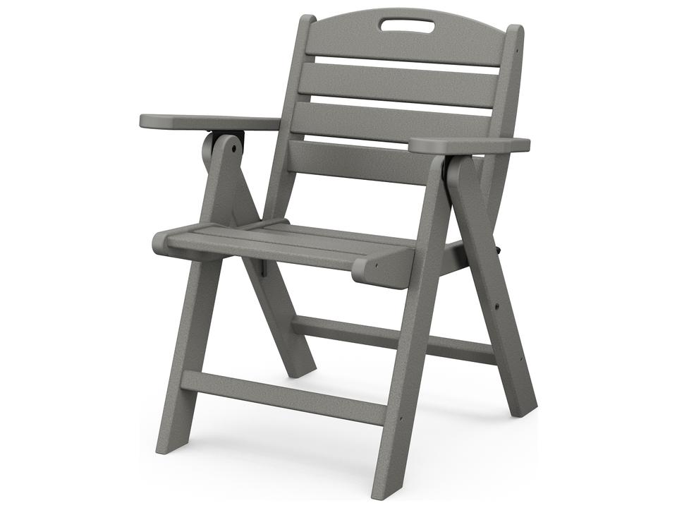 Nautical Lowback Lounge Chair Seat Replacement Cushion