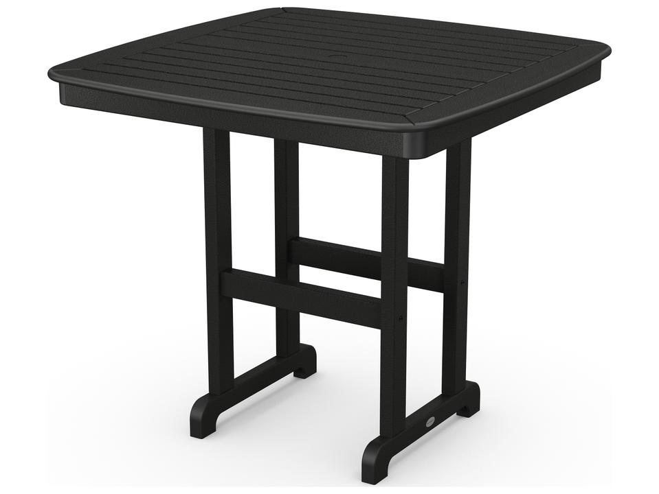Nautical 44-Inch Square Counter Table