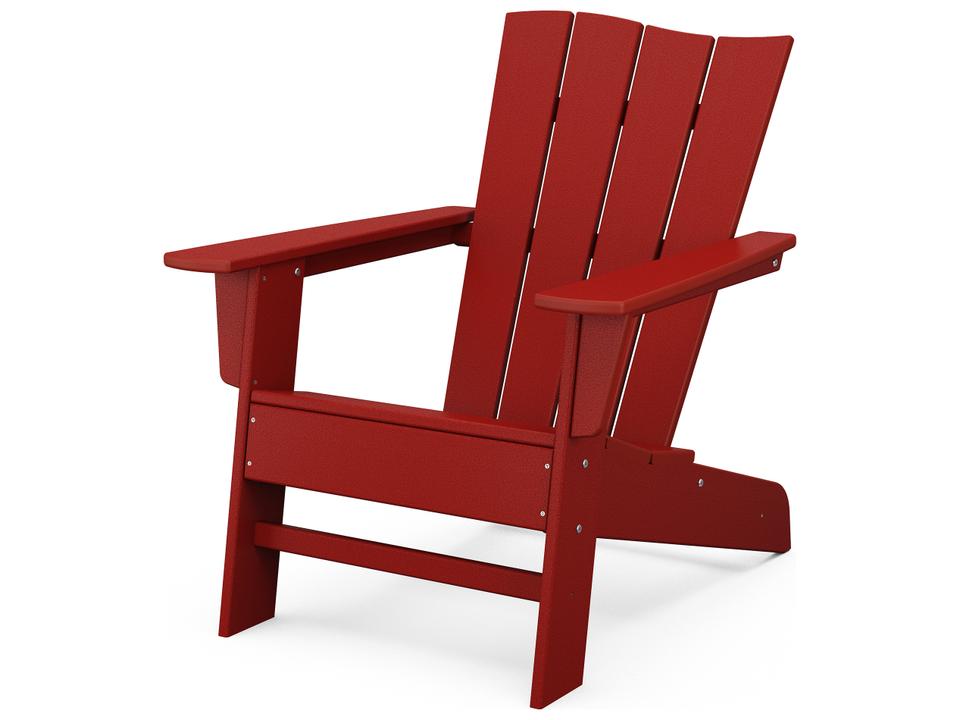 Wave Adirondack Left Chair Seat Replacement Cushion