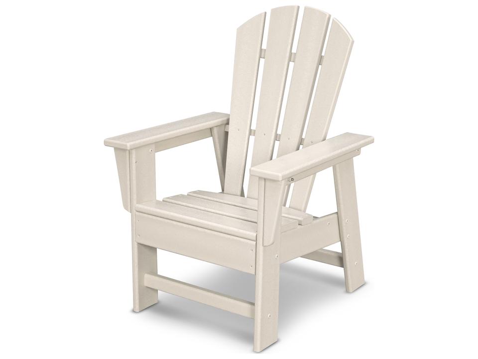 POLYWOOD Kids Casual Adirondack Chair in Recycled Plastic