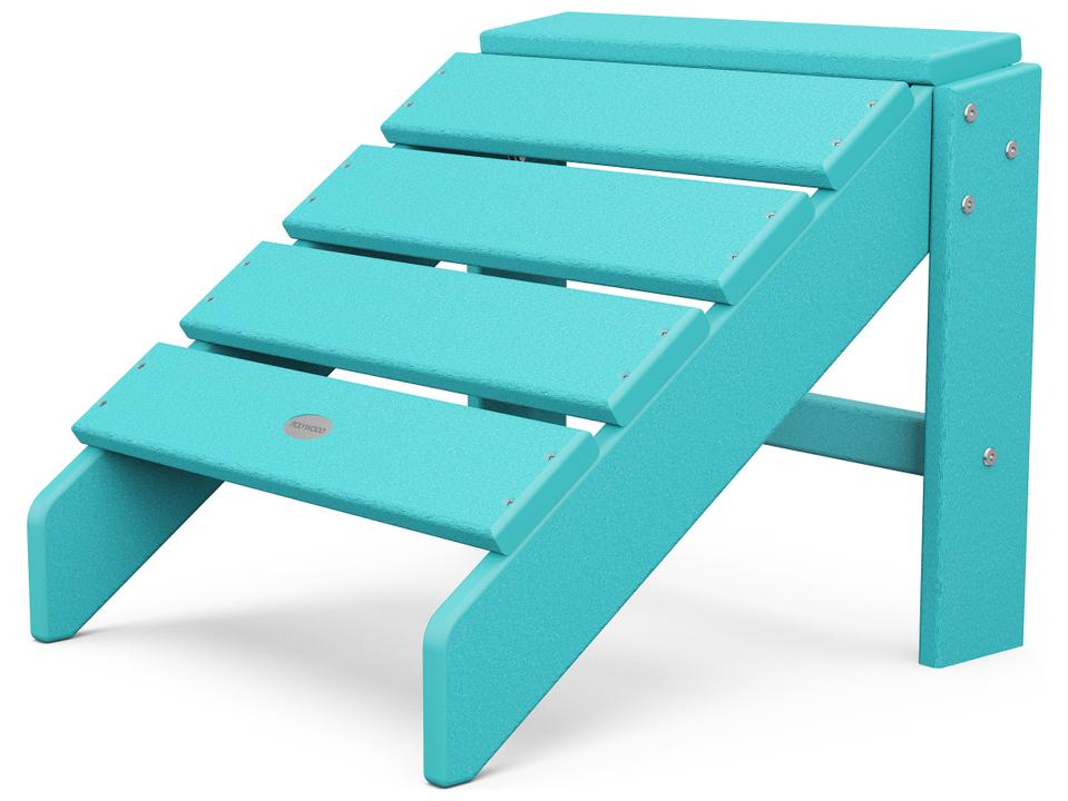POLYWOOD South Beach Recycled HDPE Outdoor Ottoman