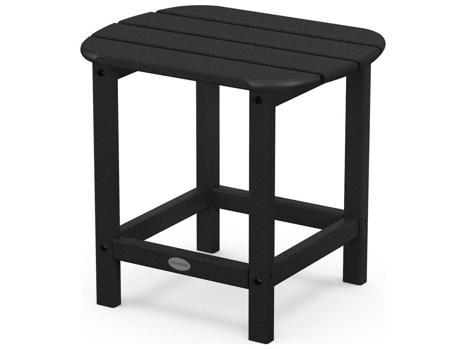 POLYWOOD South Beach 18-Inch Rectangle Outdoor Side Table