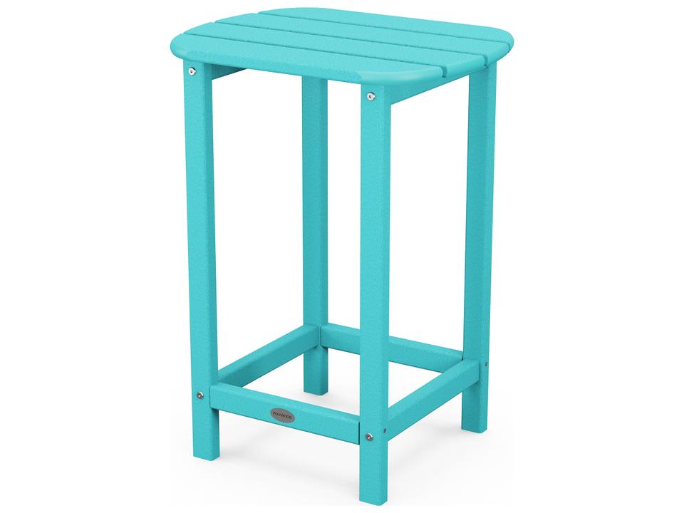 POLYWOOD South Beach 26-Inch Counter Side Table