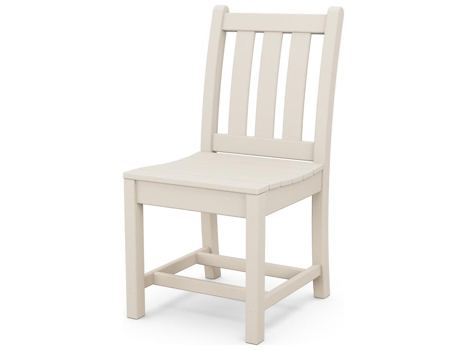 POLYWOOD Traditional Garden Recycled Plastic Dining Side Chair