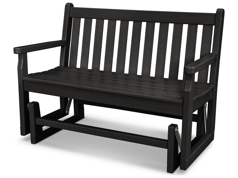 Traditional Garden Glider Bench Seat Replacement Cushion