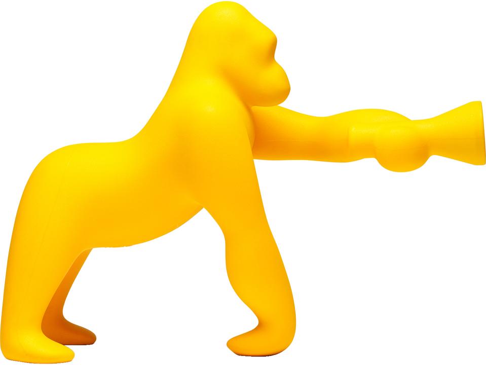 Kong XS Yellow Table Lamp in Polyethylene by Stefano Giovannoni