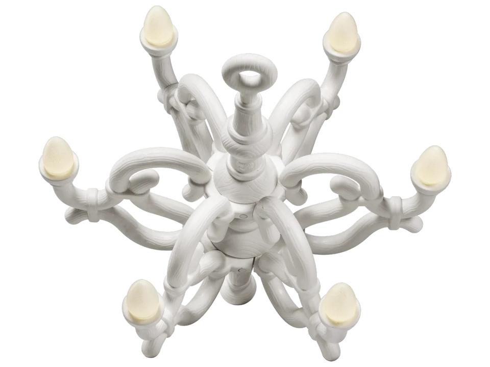 Fallen 6-Light Outdoor Lamp in White