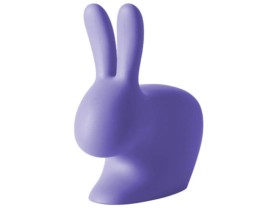 Rabbit XS Sculptural Doorstopper in Blue Violet by Stefano Giovannoni